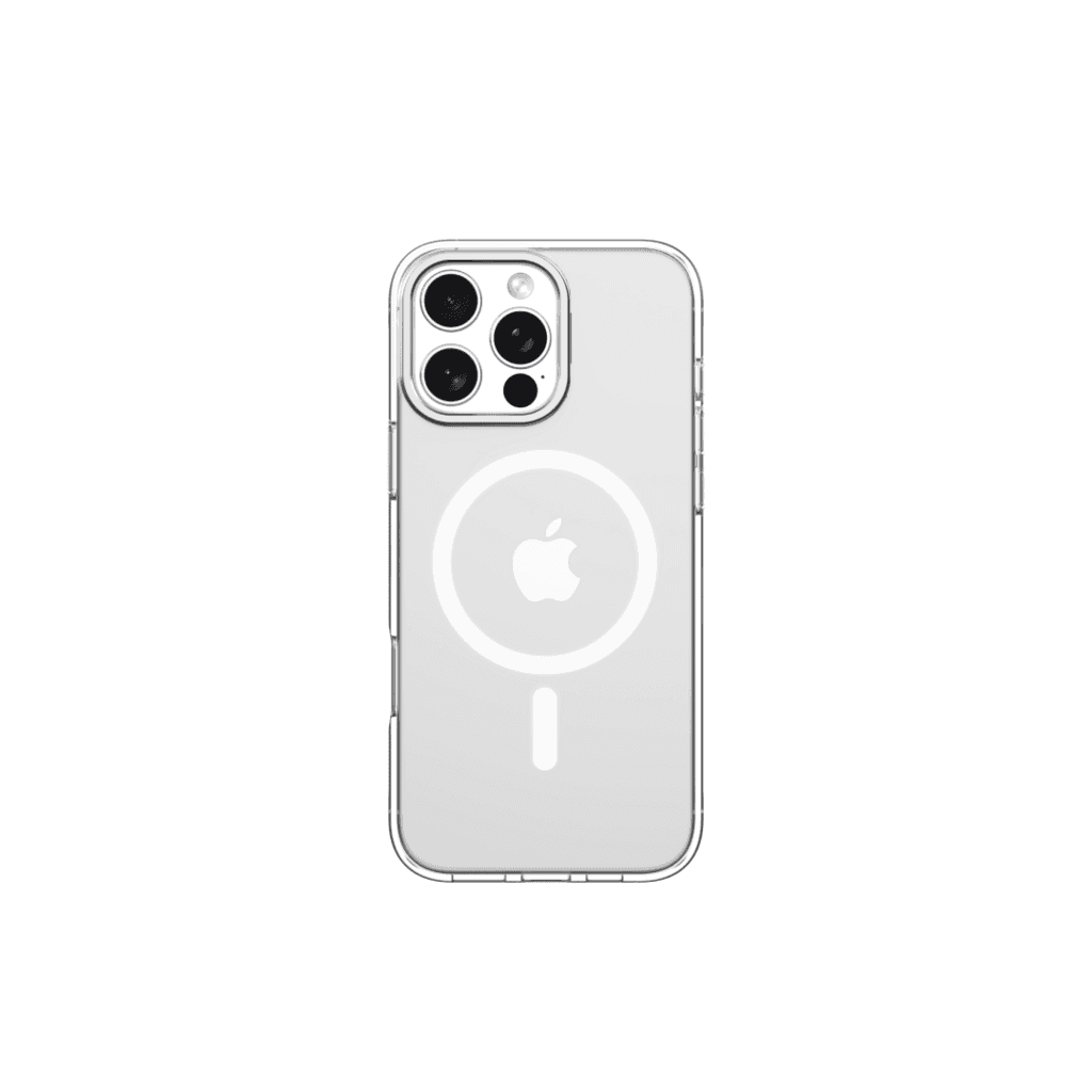 DEVIA  Snow Crystal Series Magnetic Shockproof Case With Bracket - clear for iPhone 16/Plus/Pro/Pro Max - iPhone16 1
