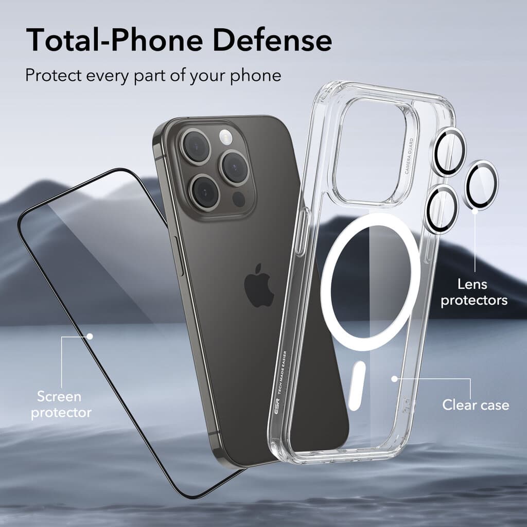 ESR Classic Hybrid Case (HaloLock) for iPhone 15/Plus/Pro - iPhone 15 Plus 6