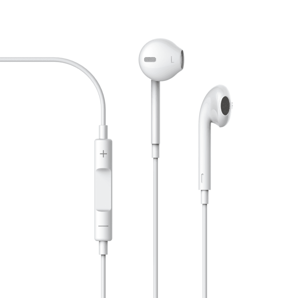 DEVIA Smart Earpods With Remote And Mic(3.5mm )
