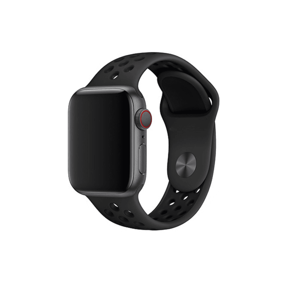 DEVIA iWatch 42|44|45|49mm Deluxe Series Sport2 Watch Band - black 1