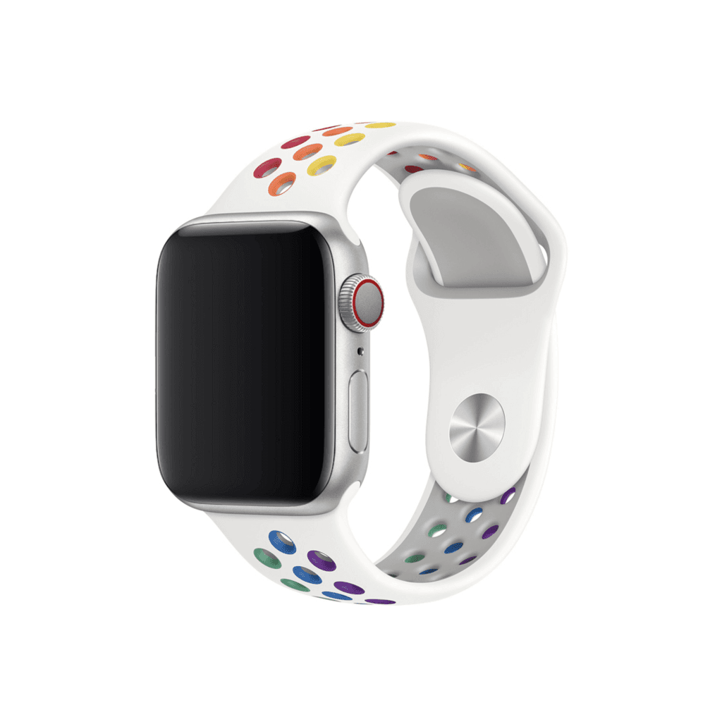 DEVIA iWatch 42|44|45|49mm Deluxe Series Sport2 Watch Band - rainbow 1