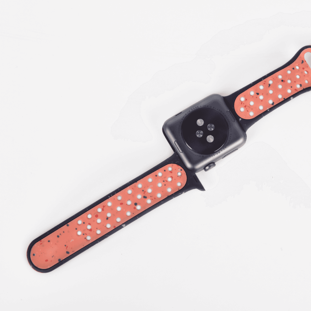 DEVIA iWatch  42|44|45|49mm Deluxe Series Sport2 Watch Band V2 - blue flame 2