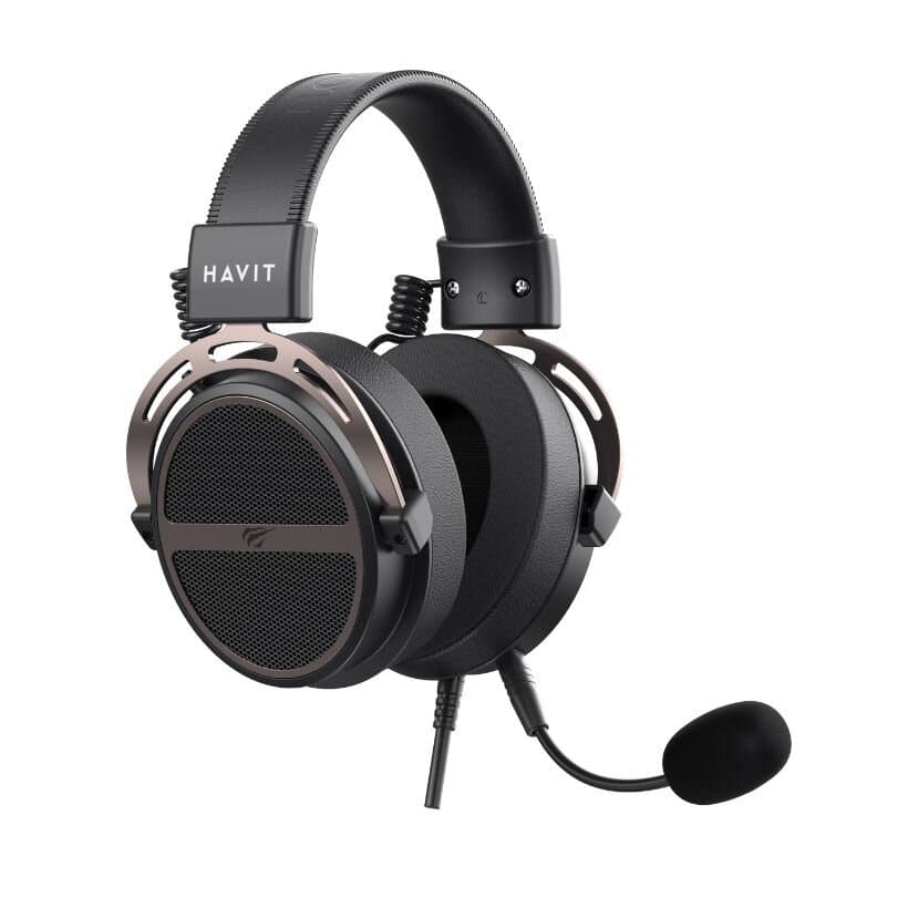 Havit Gaming Headphone H2030E Black & Ochre 3