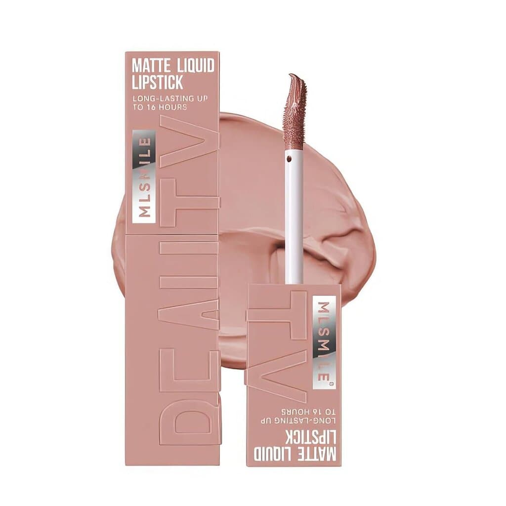 MLSMILE Matte Liquid Lip Stick 16hrs (01)