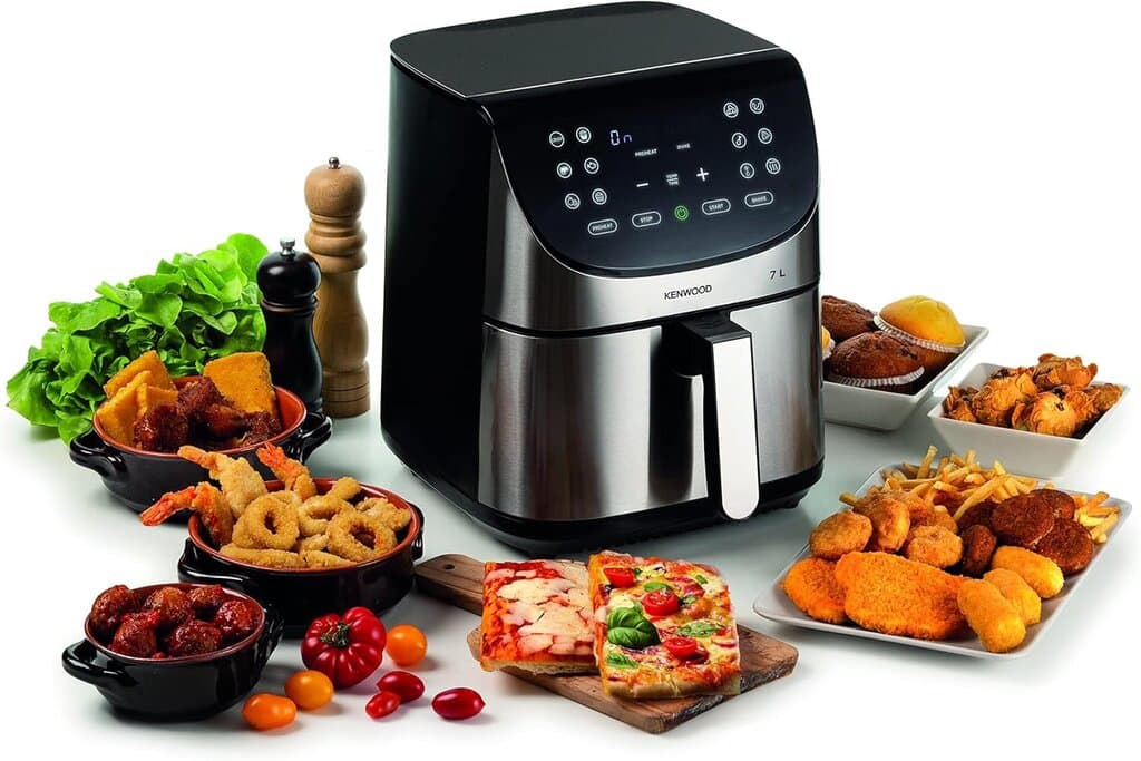 Kenwood 7L Air Fryer - HFM80.000SS ( Silver) 3