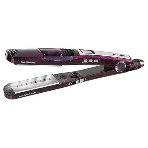 BaByliss Steam Hair Straightener with Mini Iron - ST396ALE (Pink) 4