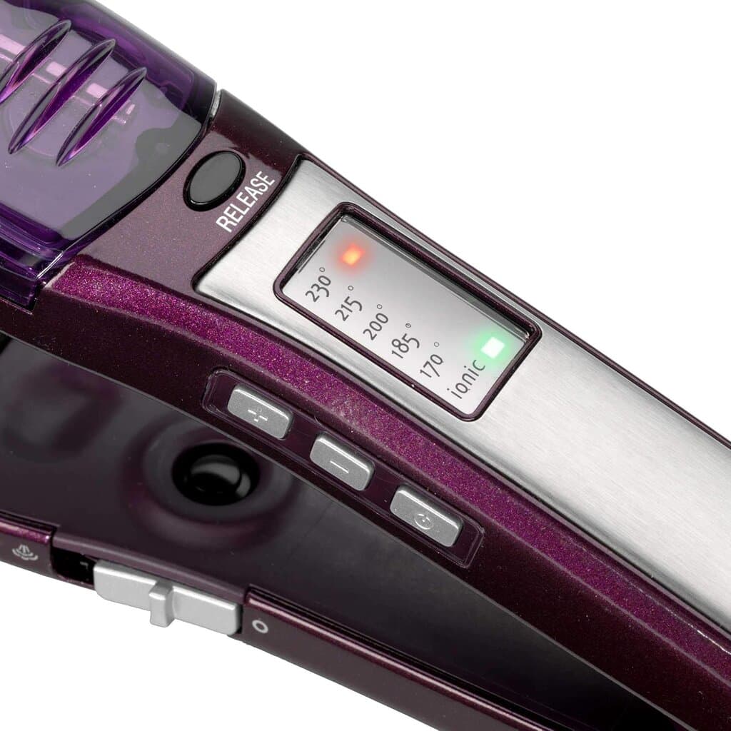 BaByliss Steam Hair Straightener - ST395E (Pink) 4