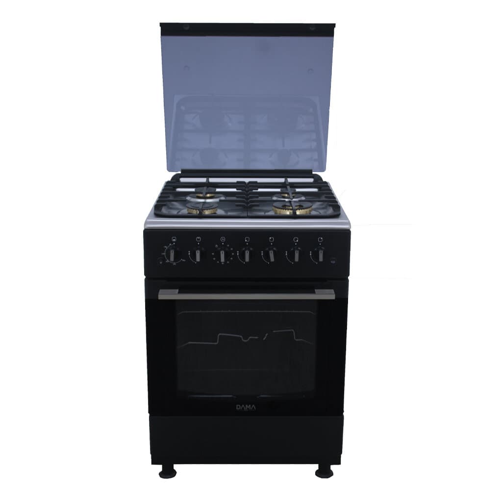 Dama Free Standing Cooker (4 Burners) - RCD60B - Black