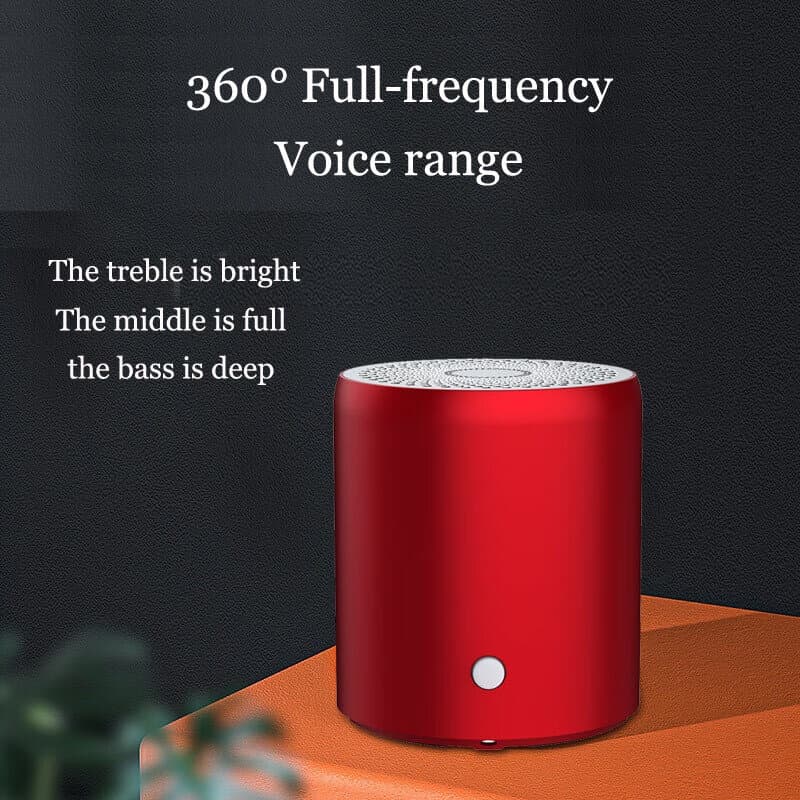 Hanar Wireless Bluetooth Stereo Speaker- Red 3