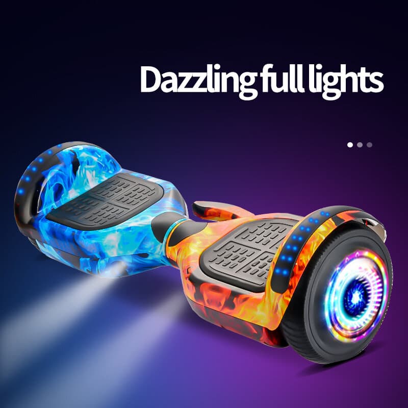 Hanar Electric Balance board (ice fire) - Yellow 3