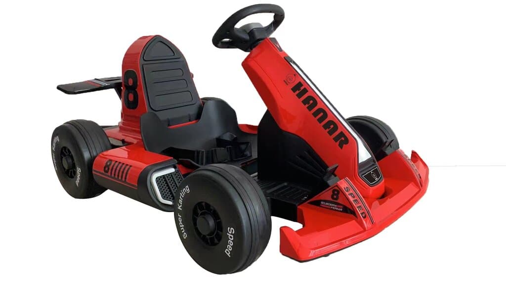 Hanar Childreen Electric Karting Ferrari car - Red 3