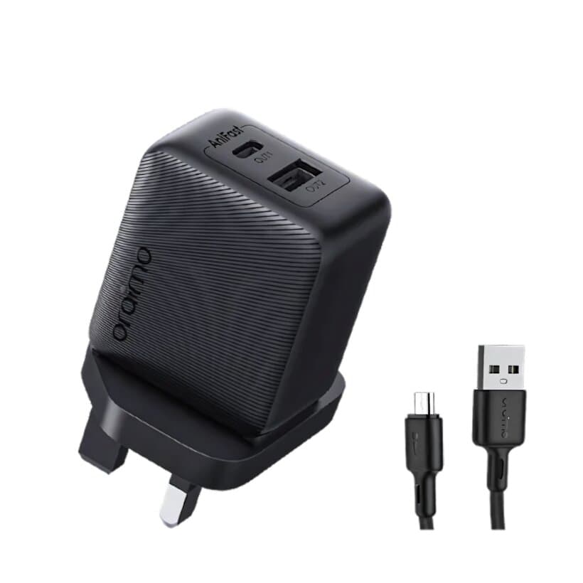 Oraimo Cannon 18D 2 port with micro cable  18W