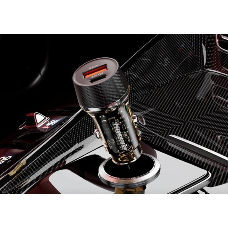 RockRose 48W Dual Port Car Charger 2