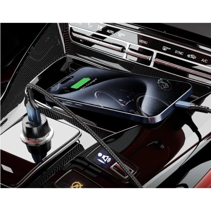 RockRose 48W Dual Port Car Charger 3