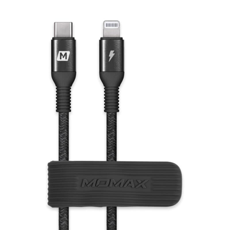 MoMax Type-C To Lightning Cable 1.2 M - Black