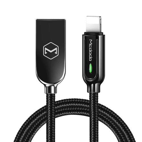 Mcdodo Smart Series Auto Power Off Lightning Cable 1.2m Black
