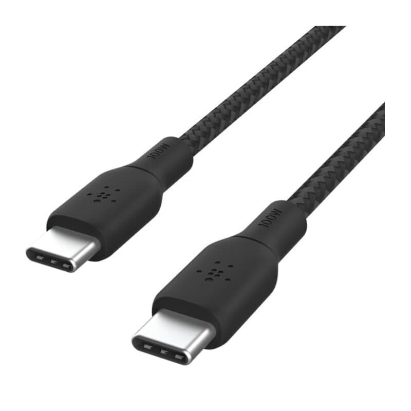 Belkin BRAIDED USBC-C 2.0 100W CABLE 2M 2