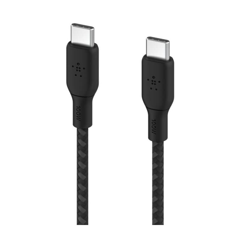 Belkin BRAIDED USBC-C 2.0 100W CABLE 2M 3