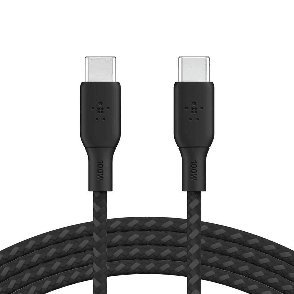Belkin Braided USBC-C 2.0 100W Cable 3m - Black