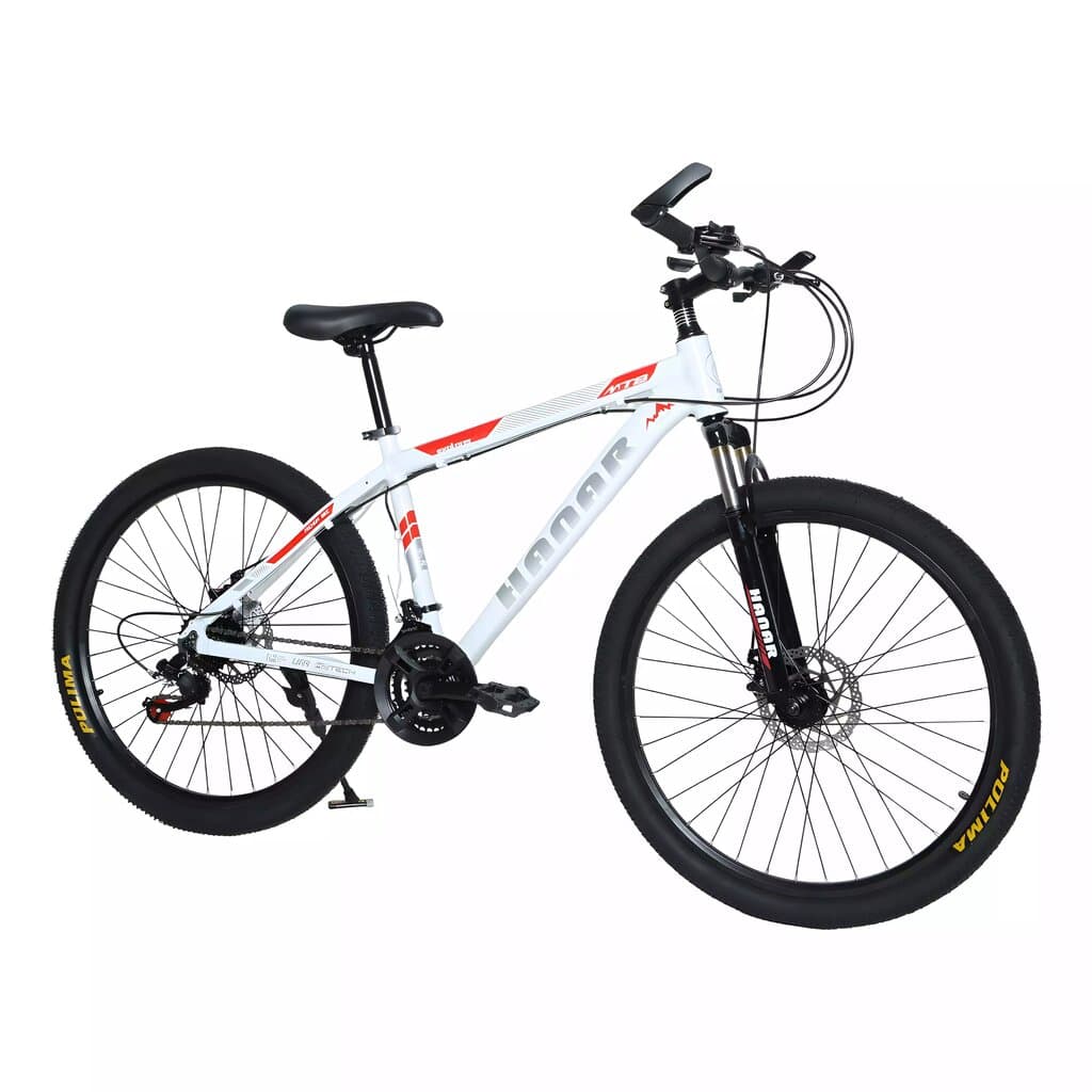 Hanar Bicycle (Phoeneix 007) - 26 Inch - White and Red 2