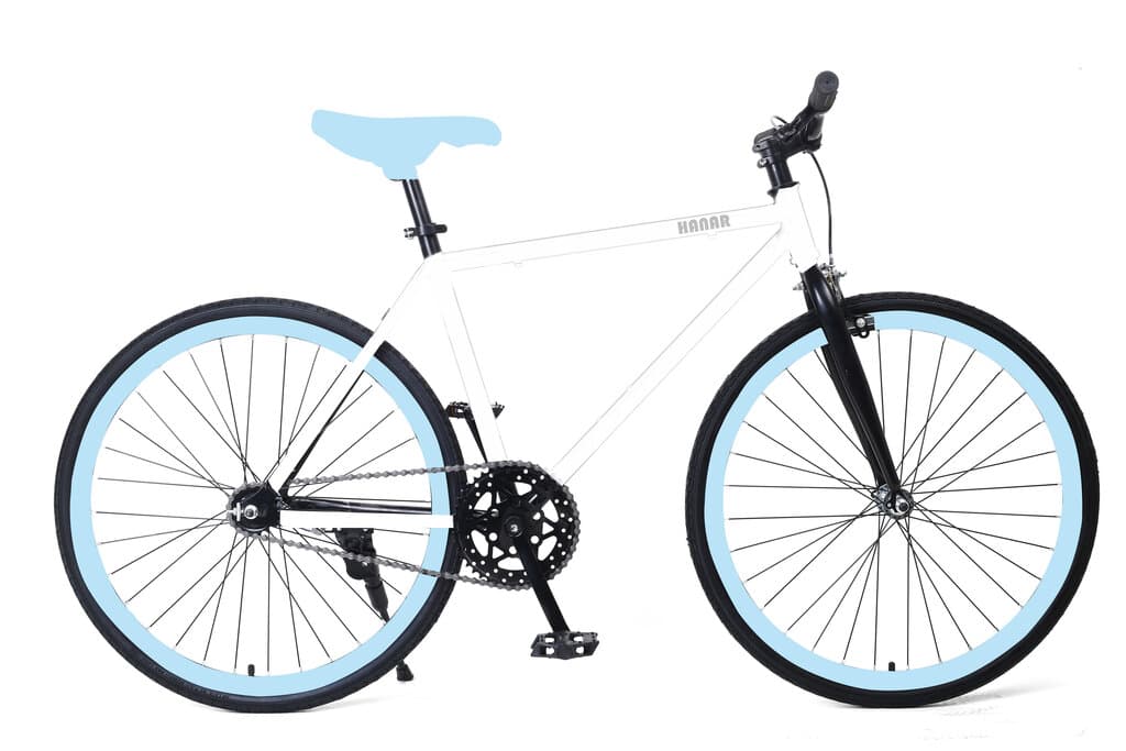 Hanar Bicycle - 24 Inch - White