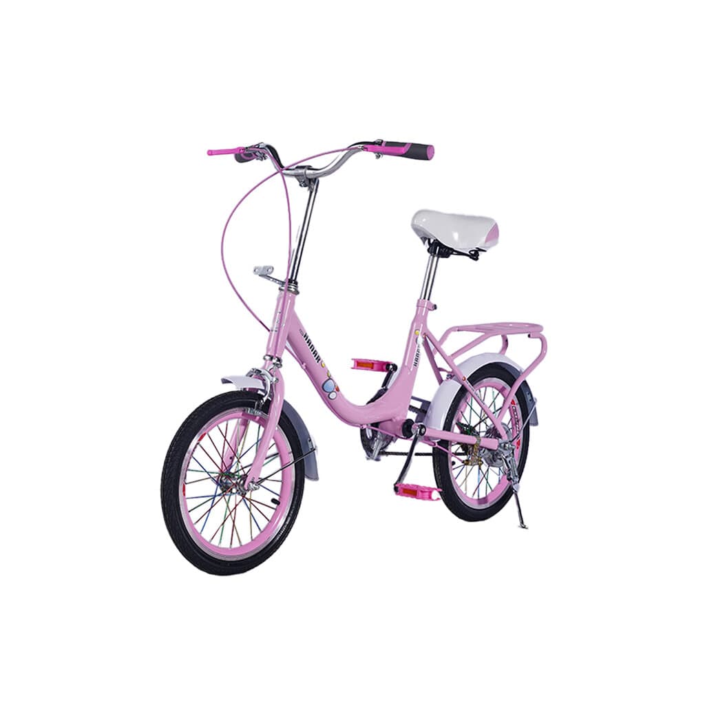 Hanar Kids Bicycle (Morden Girl) - 16 Inch - Pink 5