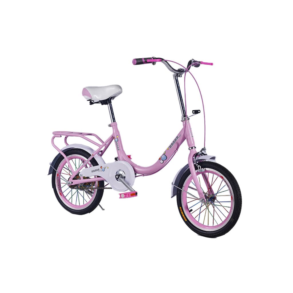 Hanar Kids Bicycle (Morden Girl) - 16 Inch - Pink 6