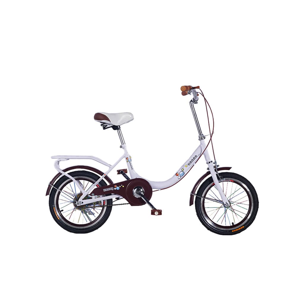 Hanar Kids Bicycle (Morden Girl) - 16 Inch - White