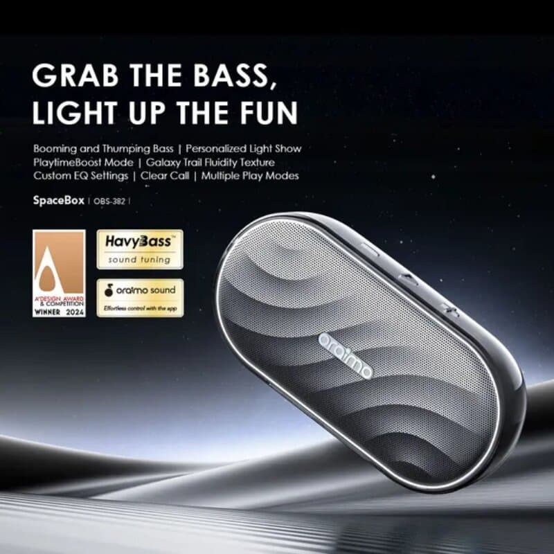Oraimo SpaceBox 8W FM Wireless Speaker 5