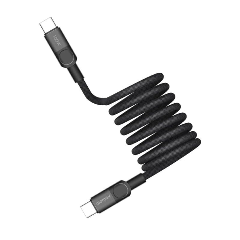 Momax Mag.Link 240W USB-C to USB-C Magnetic Cable 2m - Black 2