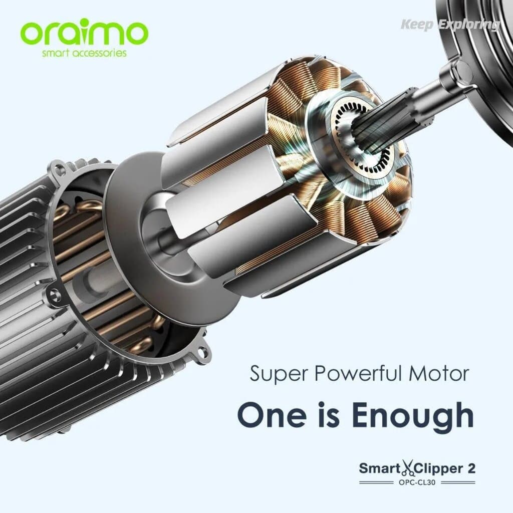 Oraimo Smart Clipper 2C Professional Hair Clipper 2