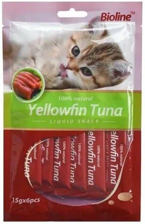 Bioline Tuna Liquid Snack 6X