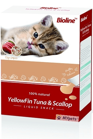 Tuna & Scallop Liquid Snack 24X 1