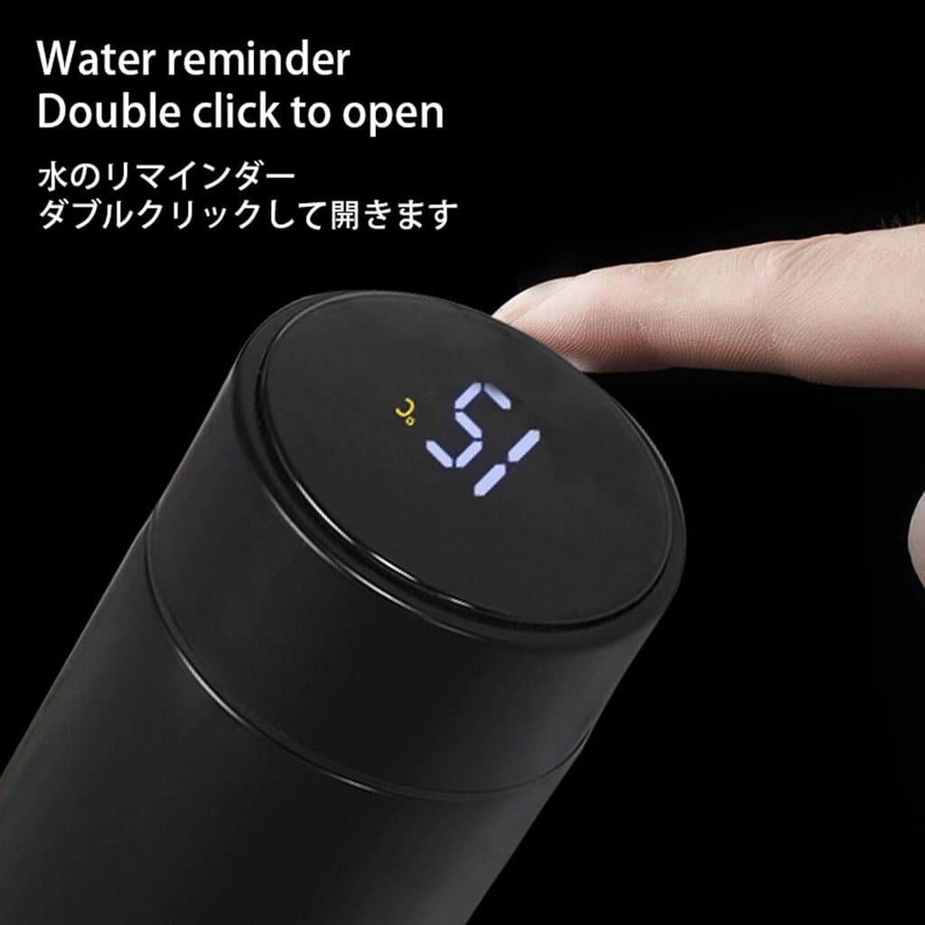 500ml Vacuum Flask LED Smart Leak-Proof 5
