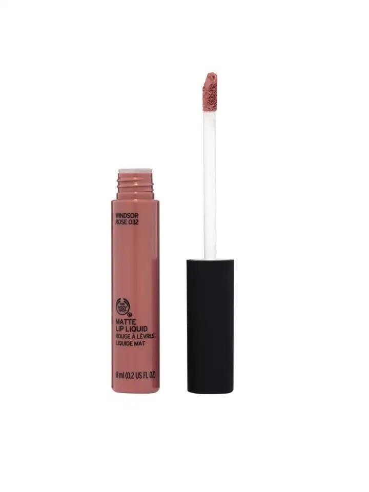 The Body Shop Matte Liquid Lipstick (Windsor Rose 032) 1