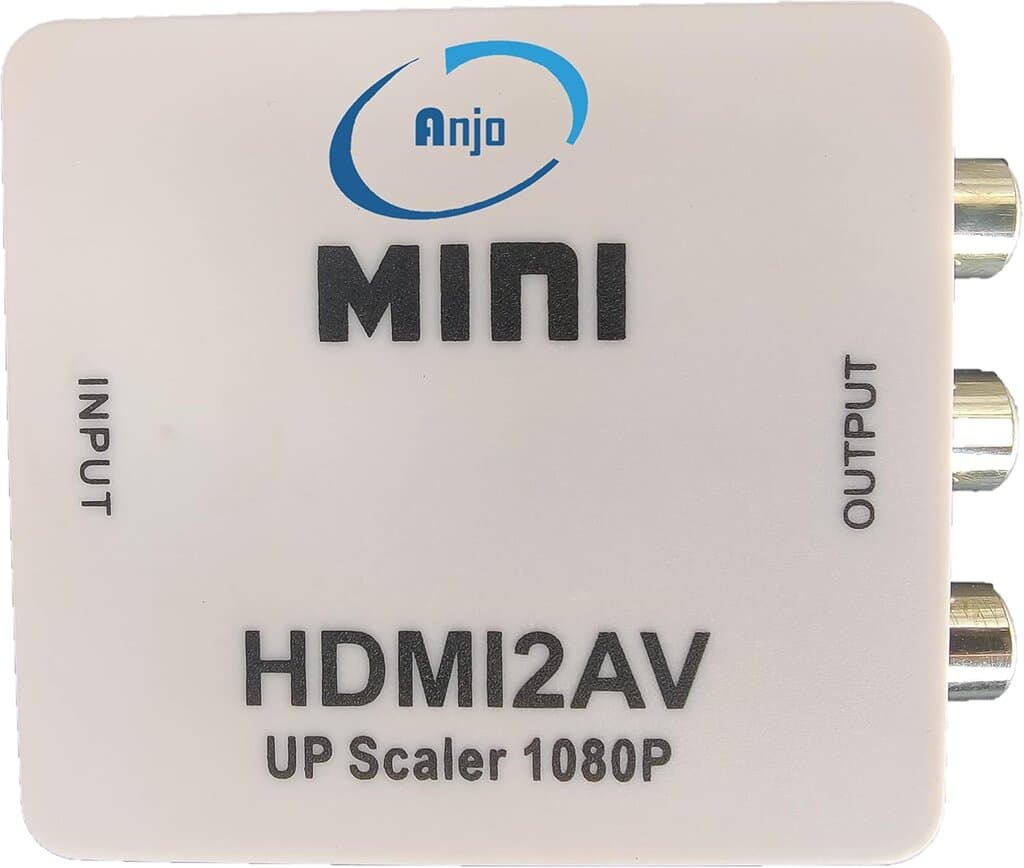 Mini Composite HDMI CVBS RCA to AV Video Converter Adapter 720p 1080p HRCA 2