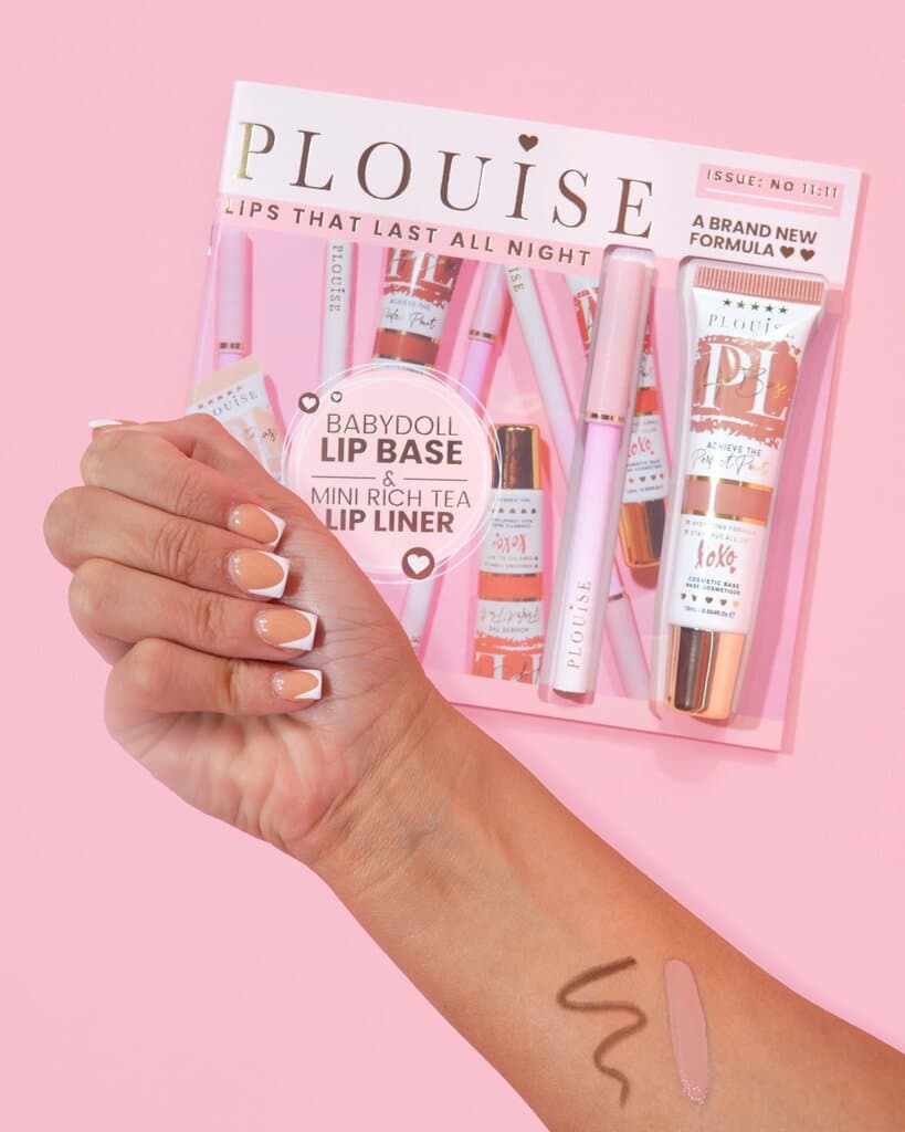 p louise lips that last all night 2 piece set