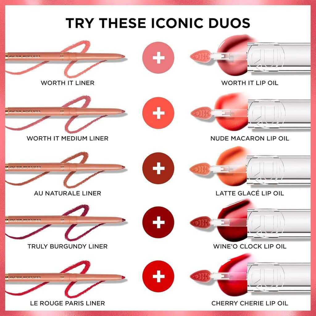 L’Oréal Intense Volume Lip Oil (485 Wine O'Clock) 2