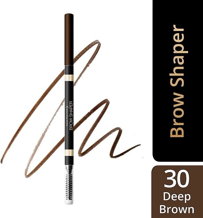 maxfactor brow shaper - deep brown