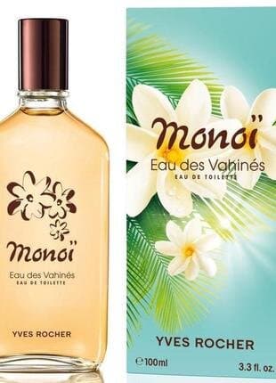 Yves Rocher L'Eau Des Vahines Monoï De Tahiti Eau De Toilette 100 ml