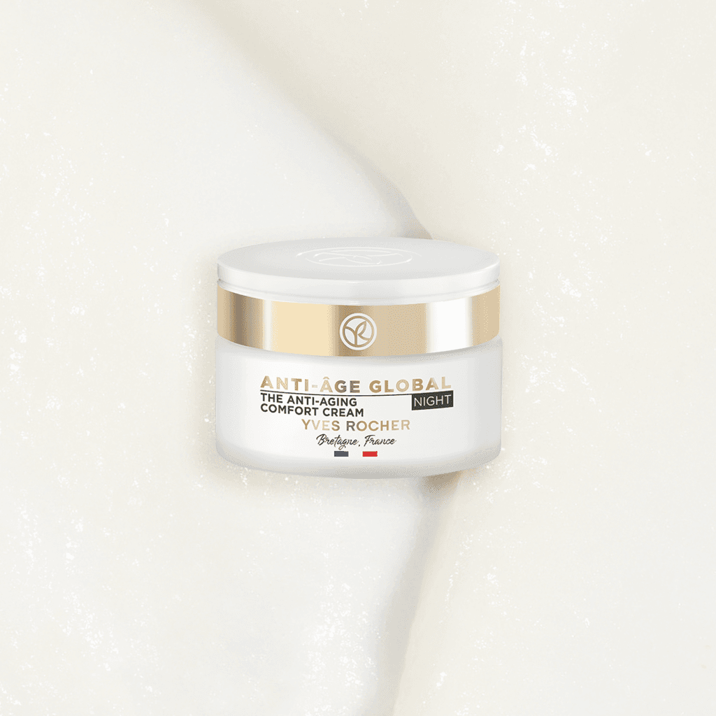 Yves Rocher The Anti-Aging Comfort Night Cream - All Skin Types - 50ml