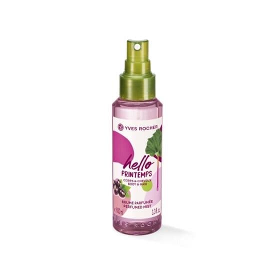 Yves Rocher Perfumed Body And Hair Mist - With Dried Grape Extract - 100ml