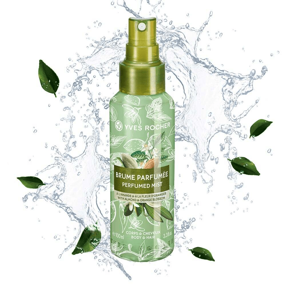 Yves Rocher Almond Orange Blossom Perfumed Body And Hair Mist - 100ml