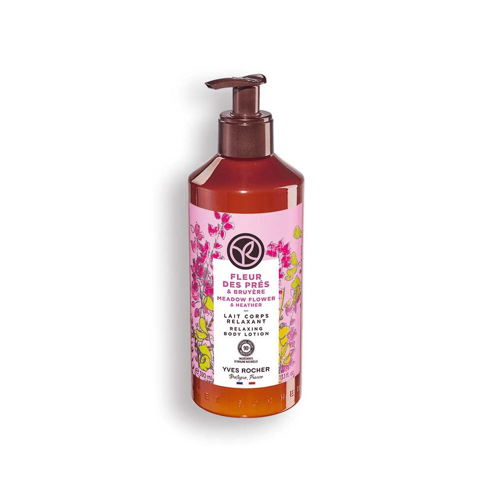Yves Rocher Meadow Flower & Heather Body Lotion 390ml