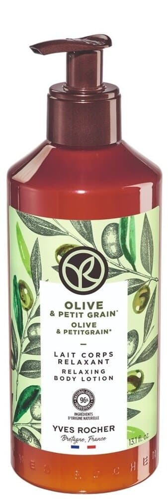 Yves Rocher Olive & Petitgrain Relaxing Body Lotion 390ml