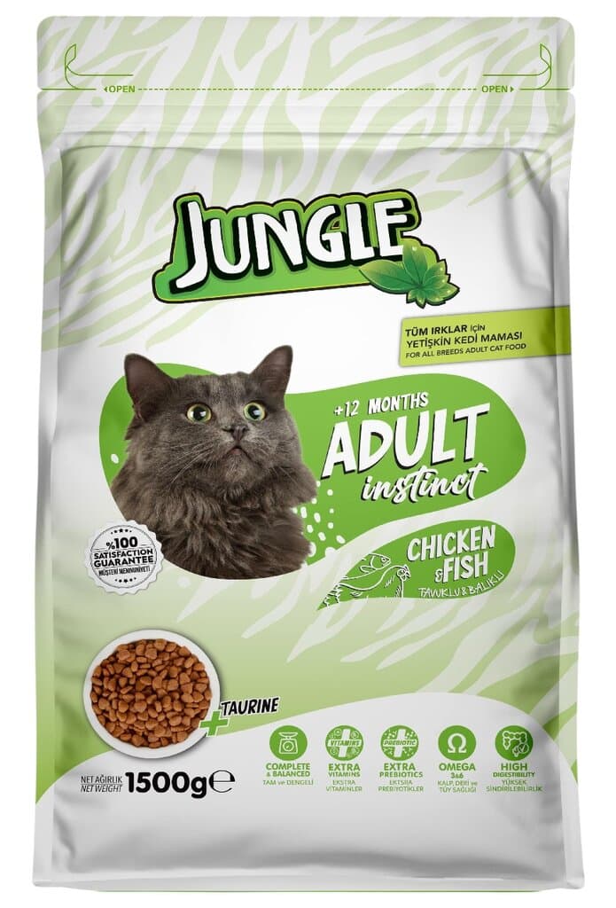 Jungle Adult Chicken & Fish - 1.5kg