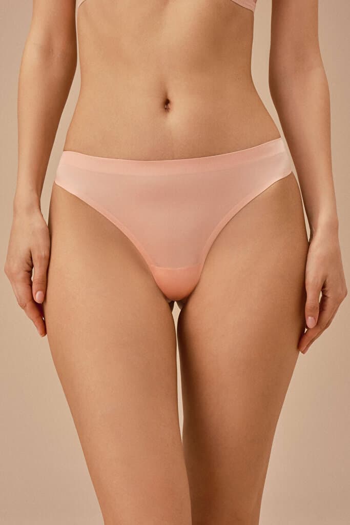 SUWEN Invisible Brazilian String - Pink - S