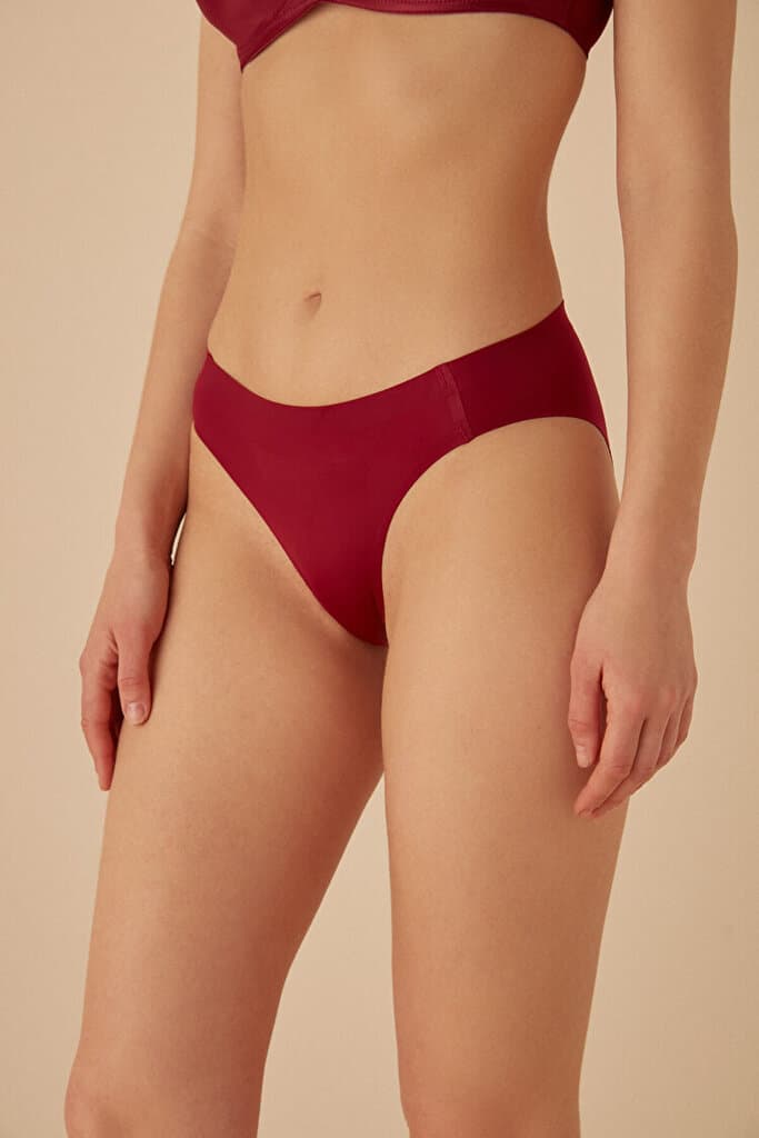SUWEN Invisible Slip - Burgundy - S 2
