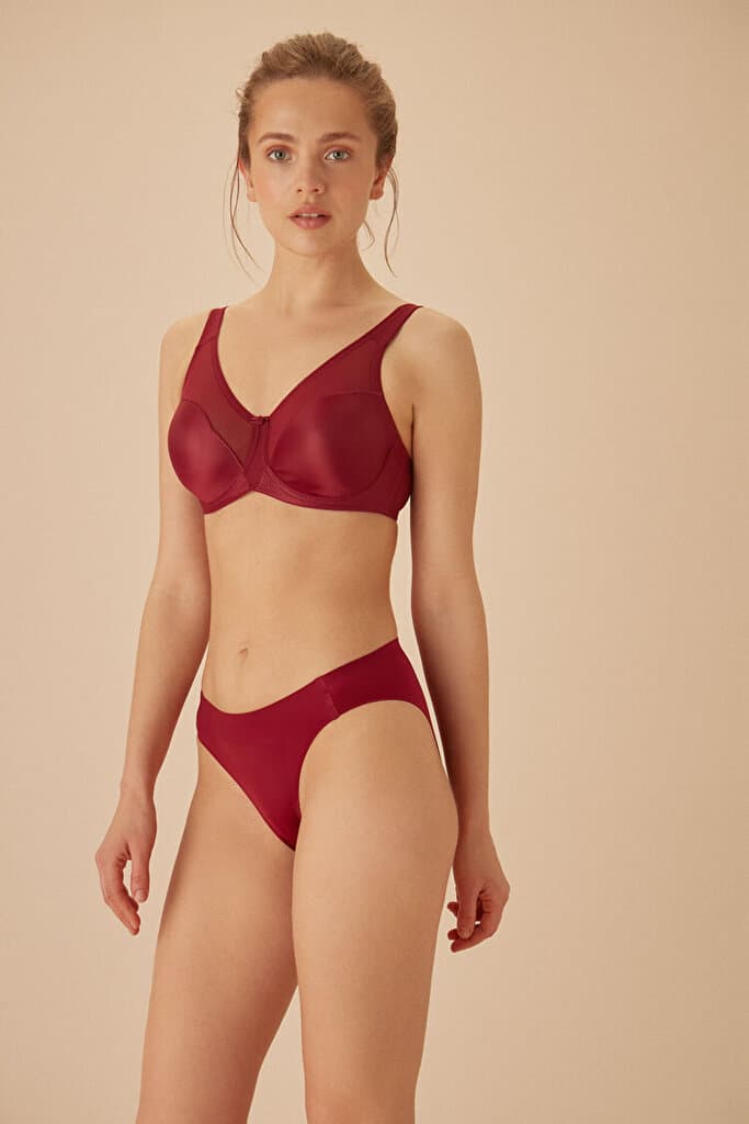 SUWEN Invisible Slip - Burgundy - S 4