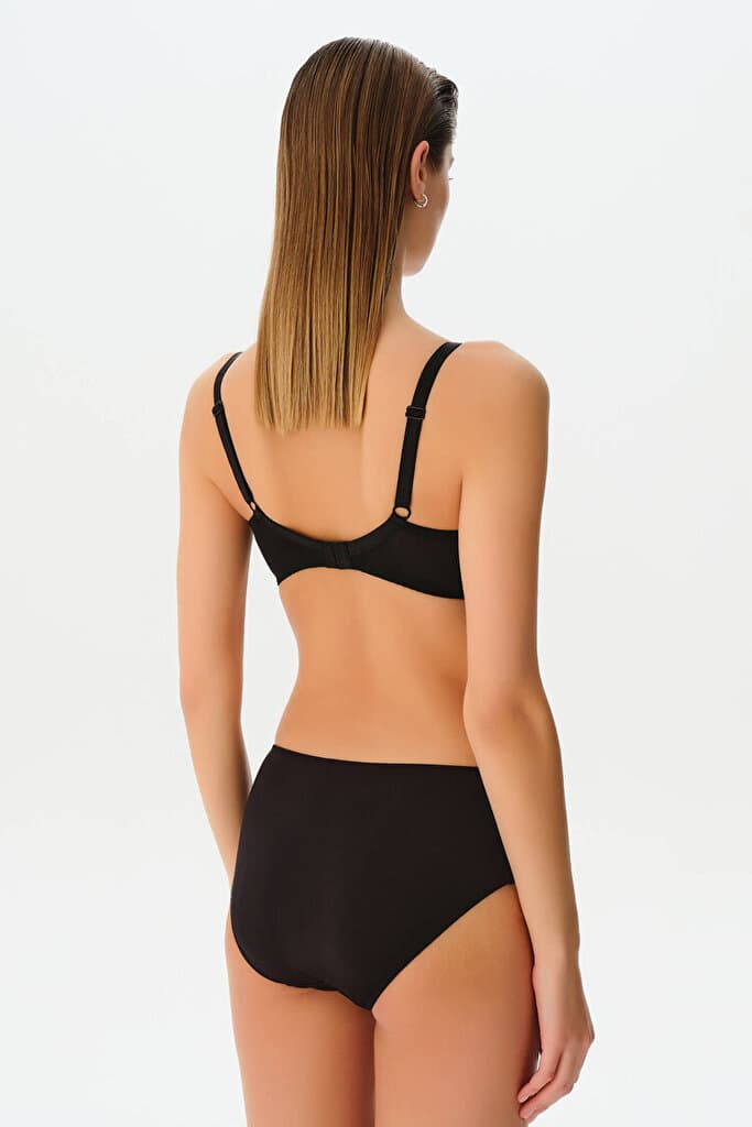 SUWEN Isabelle Slip - Black - S 4